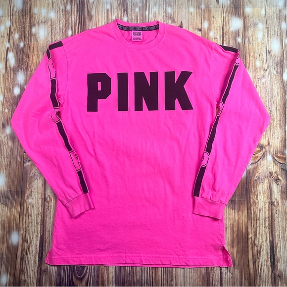 PINK Victoria's Secret Tops - Victoria’s Secret Pink Long Sleeve T-shirt Size XS